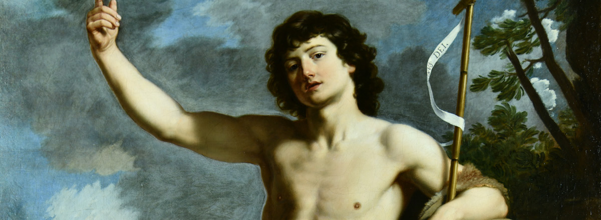 Michele Desubleo 'St John' (detail)